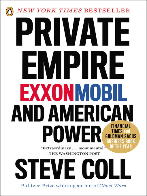 Title details for Private Empire by Steve Coll - Wait list